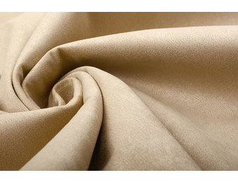 Leichtes Scuba Wildleder Beige