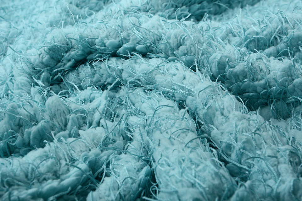 Fancy Bouclé Aqua