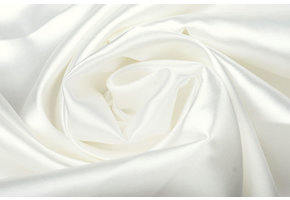 Stretch Satijn Creme