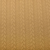 Knitted Cable Fabric Tricot Mocha Brown