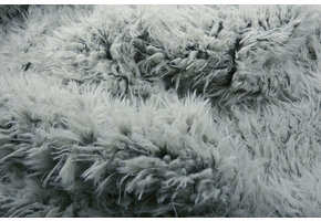 Long Hairy Fur Furpi-2-Tone Grey