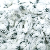 Kort Harige Bont Roses-2-Tone Groen Wit