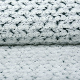 Kort Harige Bont Roses-2-Tone Groen Wit