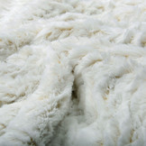 Kort Harige Bont 2-ToneOff-White