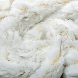 Short Hairy Fur 2-Tone Off-White