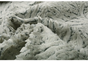 Short Hairy Fur 2-Tone Grey