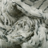 Short Hairy Fur 2-Tone Grey