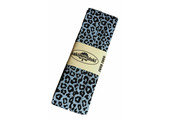 Jersey Bias Binding Panther Print Jeans Blue