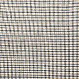 Woven Woolen Fabric Fine Checkered Brown