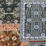 Viscose Jersey Digital Orientalisches Ornament Patchwork