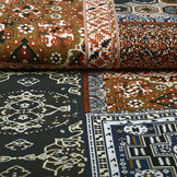 Viscose Jersey Digitaal Oosters Ornament Patchwork