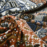 Viscose Jersey Digital Orientalisches Ornament Patchwork