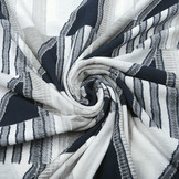 Jacquard Gestrickt Triangle