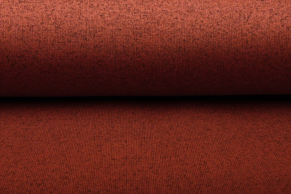 Strickfleece 2-Tone Brique