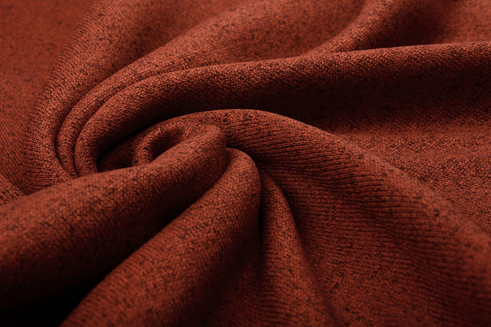 Strickfleece 2-Tone Brique