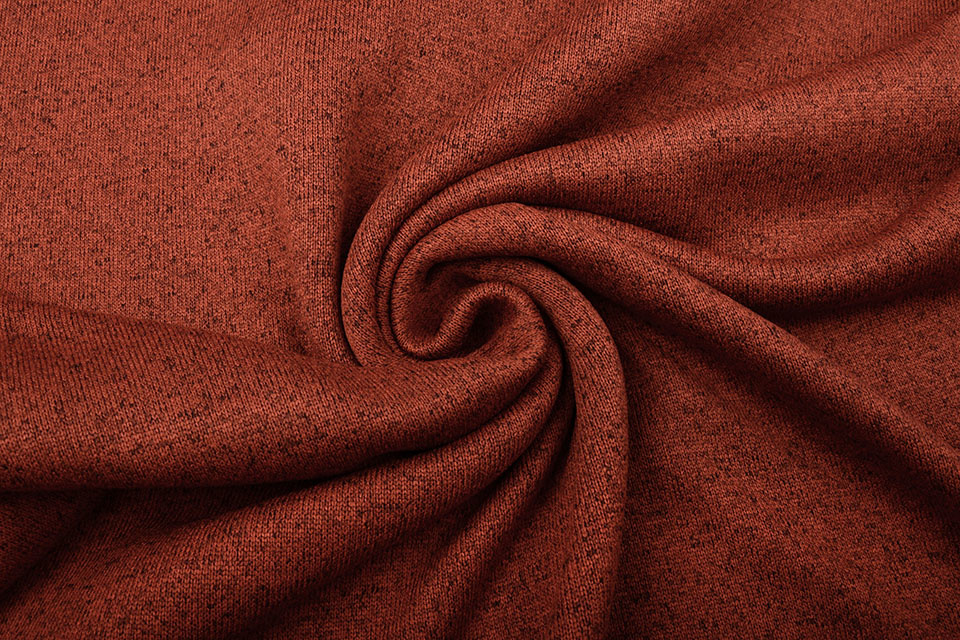Strickfleece 2-Tone Brique
