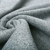 Gebreide Fleece 2-Tone Zilver Grijs