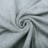 Knitted Fleece 2-Tone Silver Grey