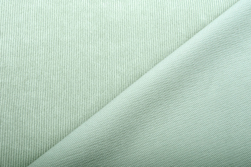 Cordstoff 16 W Helles Altgrün