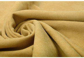 Rib Fabric 16 W Corduroy Ocher Yellow