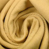 Rib Fabric 16 W Corduroy Ocher Yellow