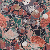 100% Viscose Leaves Salmon