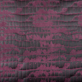 Alcantara, Suede, Suedine met Lak Krokodil Aubergine