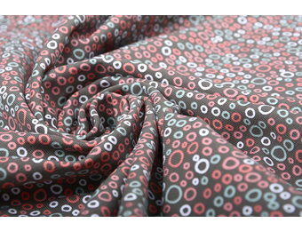 Cotton Jersey  Circles