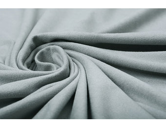 Fabric -Ponte roma - Viscose/Elastane - Grey marl - Stretch fabric.