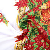 Kerststof  Kerstster Rood