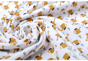 Cotton Jersey Gieters Oker