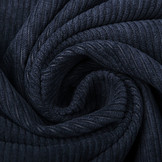 Rib Fabric 8 W Corduroy Navy Blue
