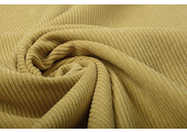 Rib Fabric 8 W Corduroy Ocher Yellow