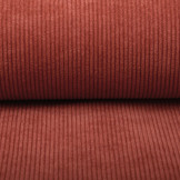Rib Stof 8 W Corduroy Rood Brique
