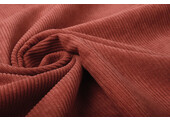Rib Fabric 8 W Corduroy Red Brique