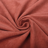 Rib Fabric 8 W Corduroy Red Brique