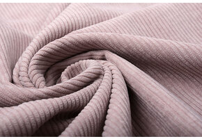 Rib Fabric 8 W Corduroy Powder Pink