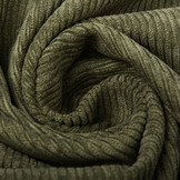 Rib Fabric 8 W Corduroy Army Green