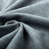 Rib Fabric 8 W Corduroy Grey