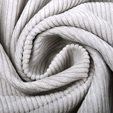 Cordstoff 8 W Hellgrau