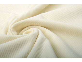 Cordstoff 8 W Creme