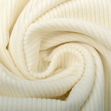 Rib Fabric 8 W Corduroy Creme