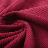 Rib Stof 8 W Corduroy Wijnrood