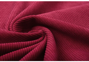 Rib Fabric 8 W Corduroy Wine Red