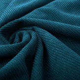 Rib Fabric 8 W Dark Petrol