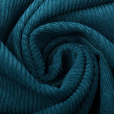 Rib Fabric 8 W Dark Petrol