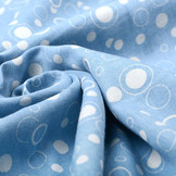 Jeans Hellblau Kreis