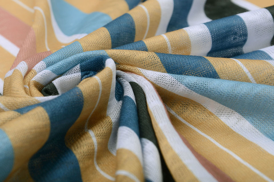 Linenlook Jersey Stipes Multicolor