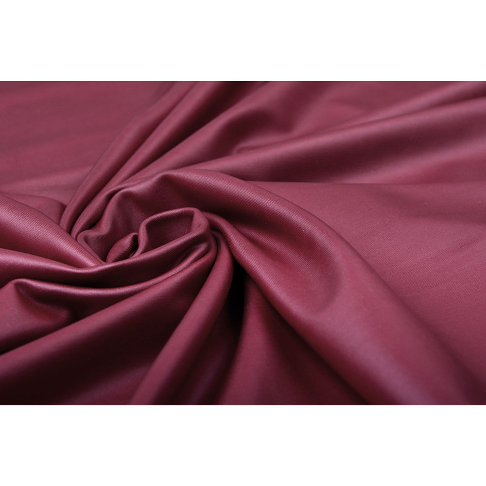 Balch Rood Stretch Lak Rood - YES Fabrics