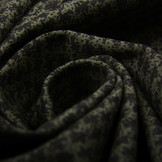 Jeans Stretch Pied de Poule Armeegrün